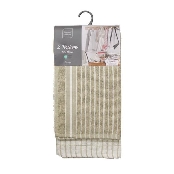 2-pack handdukar "Classico" 50x70cm lin