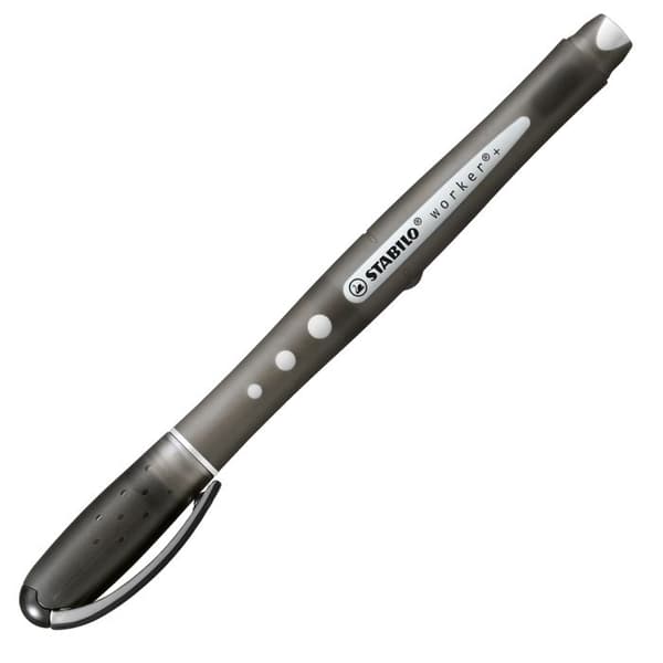 Stylo Roller - STABILO - Bionic Worker Colorfull - Svart - Fin spets - Bredd 0,5 mm