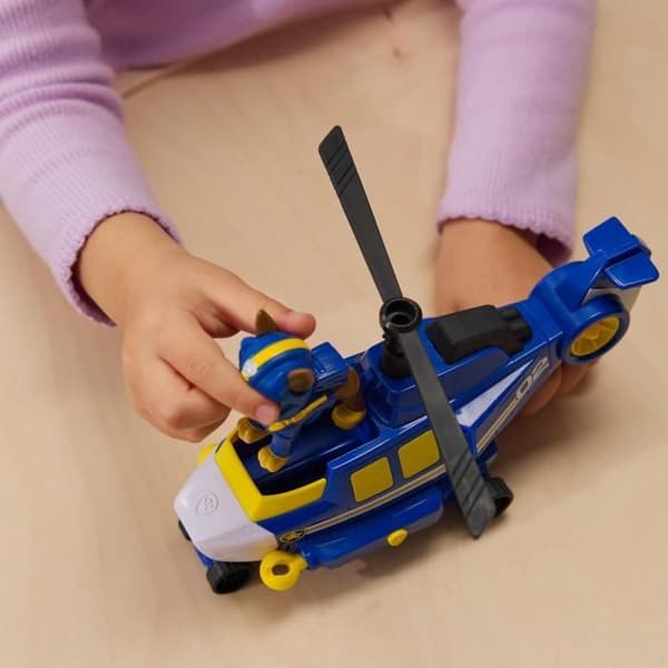 SPIN MASTERVÄHICLE + FIGUR CHASE LUFTRÄDDNING La Pat' Patrouille