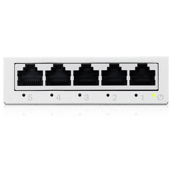 Switch Ethernet - ZYXEL - GS105B - 5 portar - Metall - QoS