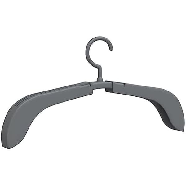 Utvidbara klädhängare - VIDAXL - Set om 5 - Grå - Plast - Modern design