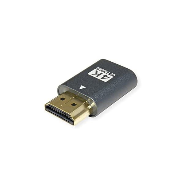HDMI-adapter - Value - Virtuell emulator - 4K - Kompakt - HDCP