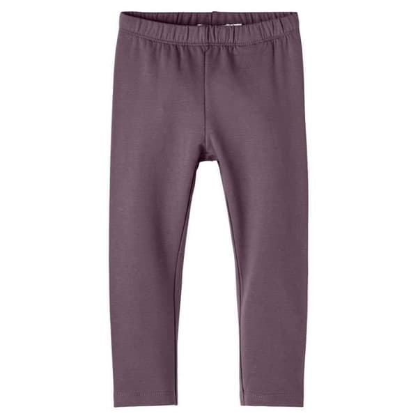 NAME IT NKFDAVINA Solid SWE Legging BRU N Noos Flickor, Arctic Dusk, 146 cm