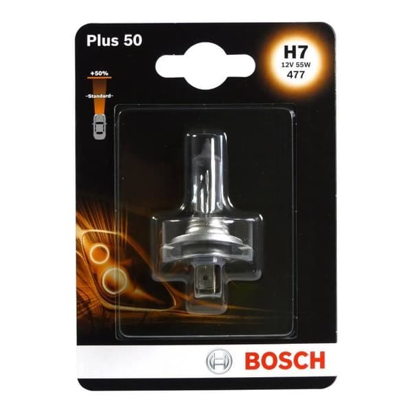 BOSCH Bulb Plus 50 1 H7 12V 55W