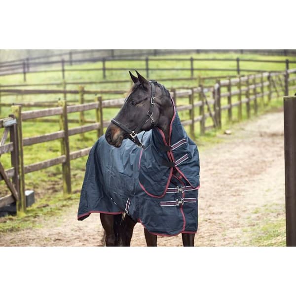 Utomhustäcke för häst HorseGuard Turn - Blå - 145 cm