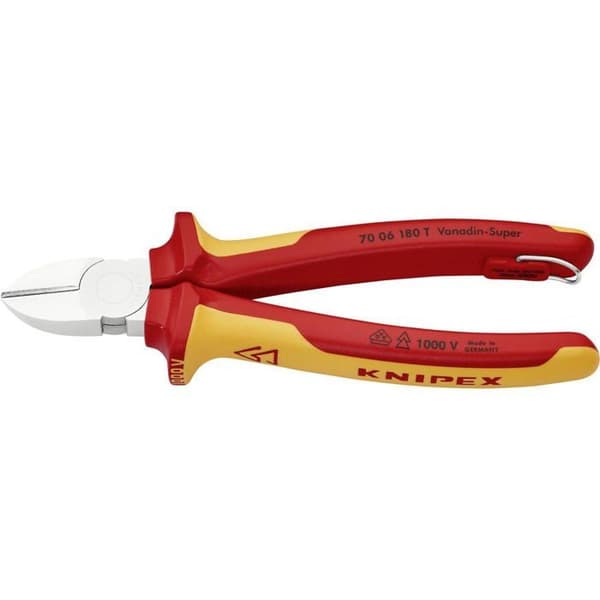 Knipex 70 06 180 T VDE Diagonal klipp tång 180 mm