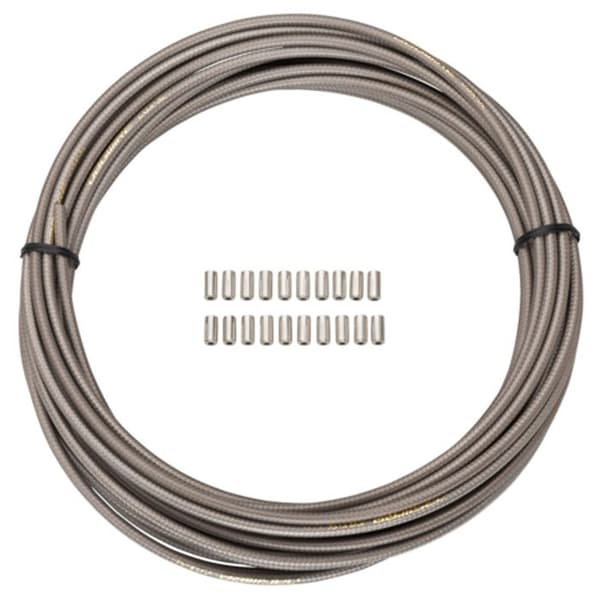 Jagwire Verkstad bromskabel 5mm CGX-SL-Lube 10 m-Titanium