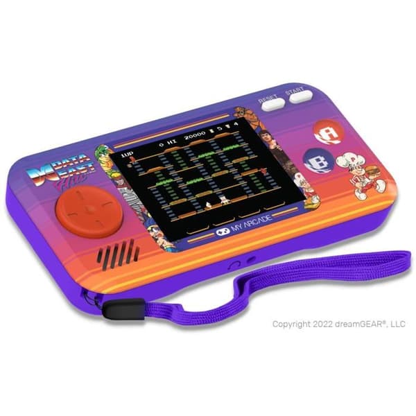 Min Arcade - Pocket Player Data East Hits - Bärbar Spelkonsol - 308 Spel i 1