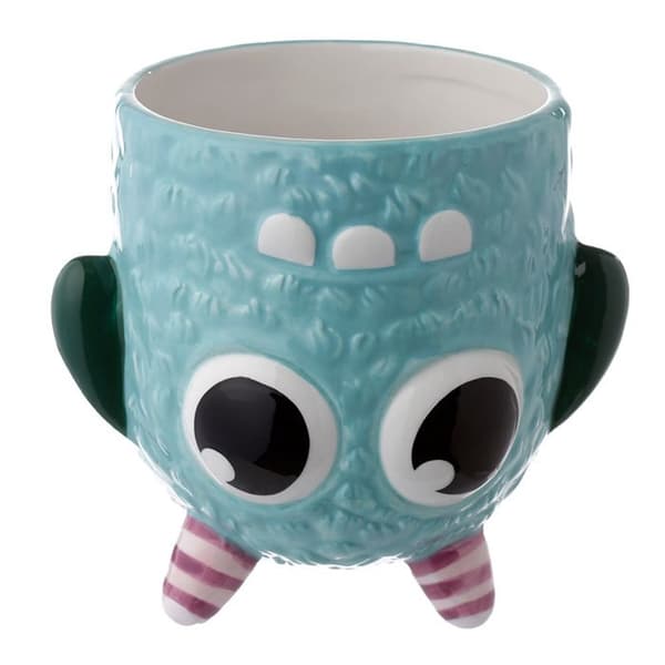 Mug - PUCKATOR - Monstarz - Tête en bas - Blå - 550 ml - Dolomitkeramik