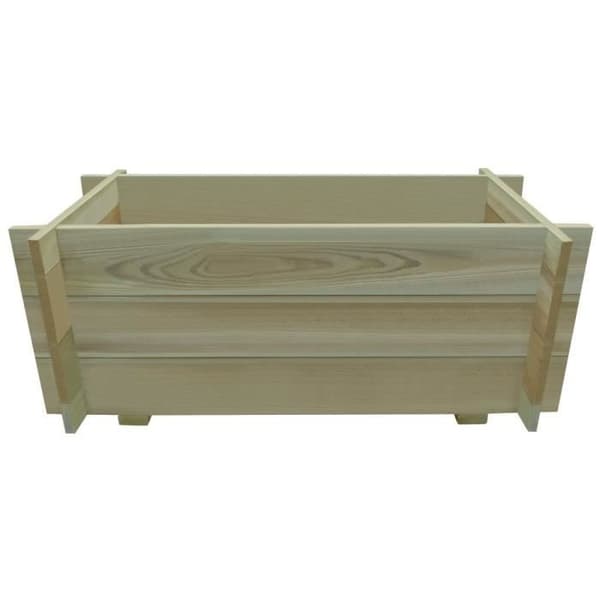 Upphöjd grönsakskruka - VIDAXL - Impregnerad furu - 80 cm
