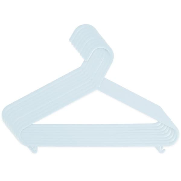 Cintres Barn - BIECO - Blå Is - 8-pack - Högkvalitativ plast - Längd 30 cm