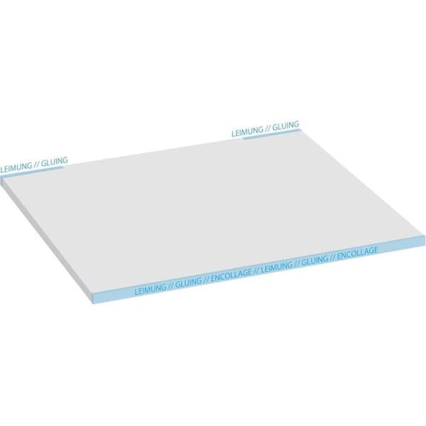 Pappersunderlag SIGEL HO290 A3 vit - Paket med 5 block om 30 ark