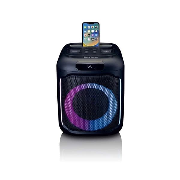 TWS-högtalare - LENCO - Kompakt - Bluetooth 5.0 - 100W RMS - IPX4 med LED-belysning