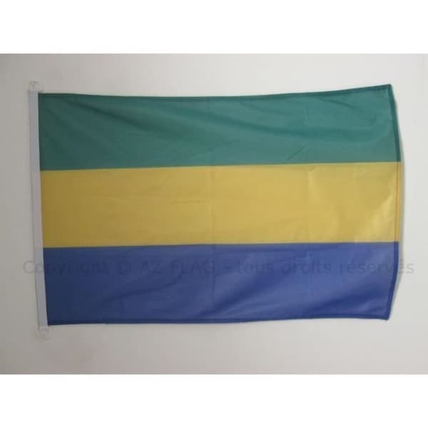 Marint paviljong Gabon 45x30cm - gabonesisk - Marinflagga