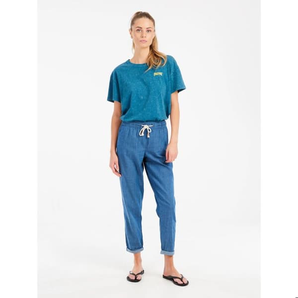 T-shirt dam Protest Alpha - surfing blue