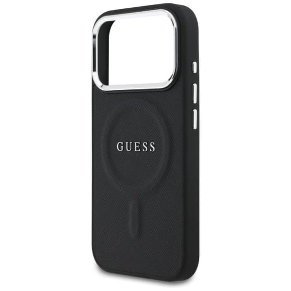 Guess hårdskal Classic Logo MagSafe för iPhone 17 Pro - Svart