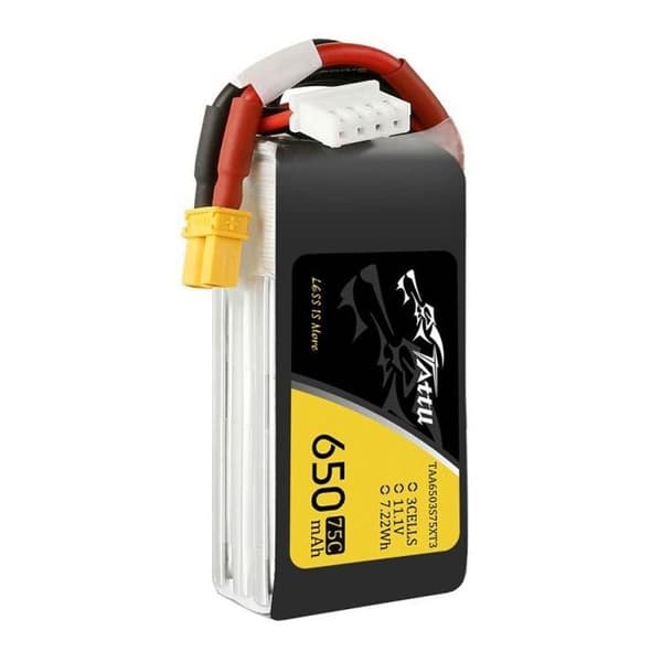 Batteri - TATTU - TAA6503S75XT3 - 650mAh - 11,1V - Litiumjon