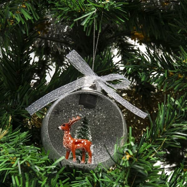 Lysande ornament WERKA PRO Glittrande ren