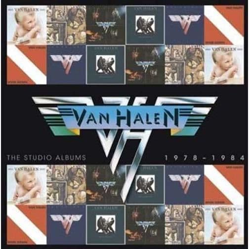 Box set med studioalbum - Van Halen - Rock - 10 viktiga album - Format: Box set