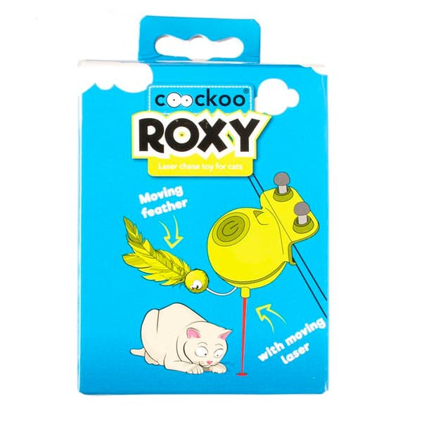 Elektronisk laserleksak för katt Coockoo Roxy