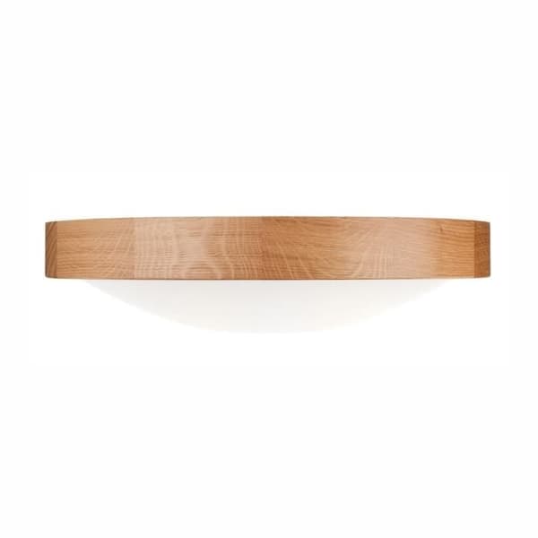 Lamkur Taklampa Enkel Flush Ek, 2x E27