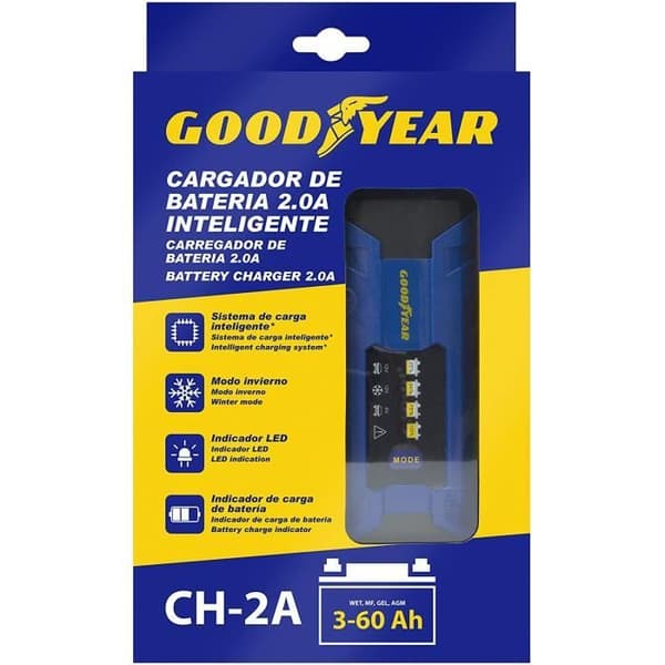 GOTT ÅR GOD0015 Batteriladdare 2.0A, 2.0