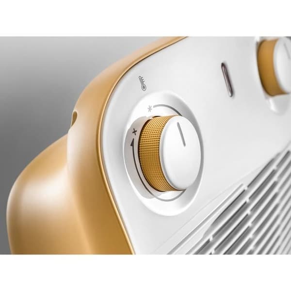 Värmefläkt - DeLonghi - HFS50B20.YE - 2000 W - Gul - Roterande