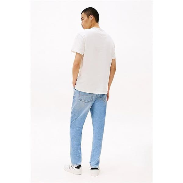 T-shirt MC-logotyp i bomull - Tommy Jeans.