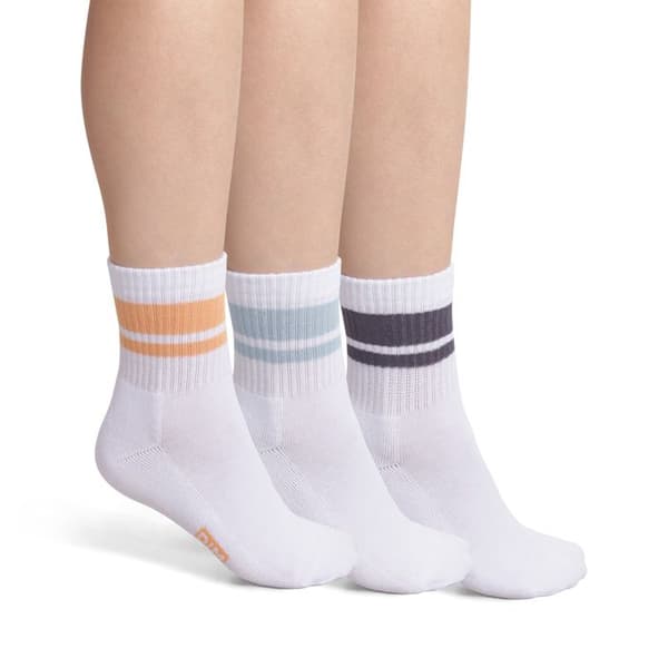 3-pack randiga unisex strumpor Dim Sport