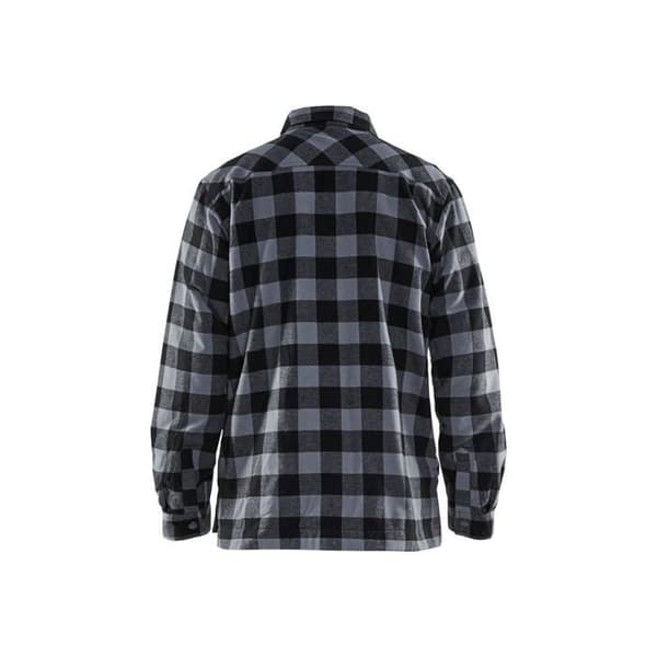 Flanellskjorta med foder - Blaklader - 3225113...