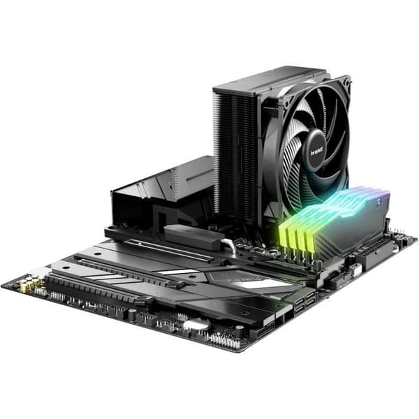 VAR TYST! - Pure Rock 3 - Ventirad CPU - BK039 - Svart