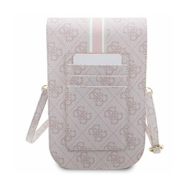 Axelväska Stripe 4G modell Guess Pink