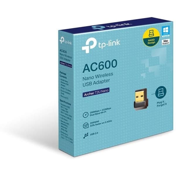 WIFI / BLUETOOTH STICK Tp Link Archer T2U Nano WiFi Stick (EU)