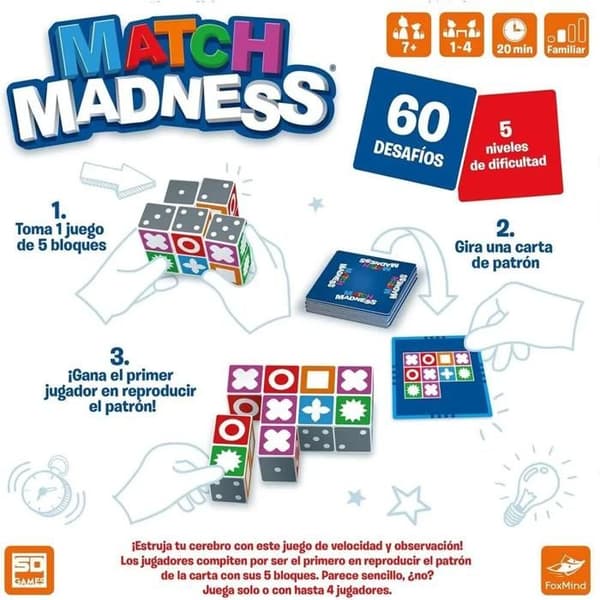 Brädspel SD Games Match Madness