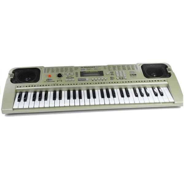 Keyboard Orgelläkt Piano Leksak Med USB Mikrofon