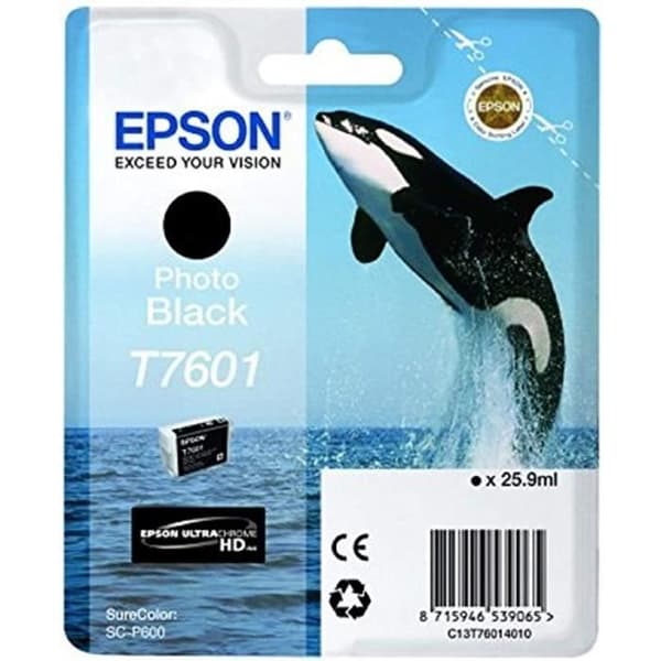 EPSON bläckpatron T7601 svart - Orca (C13T76014010)