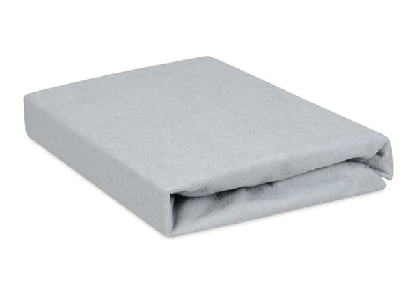Drap TERRY PREMIUM med elastik 110x190, 120x200x20, grå_42, MATEX