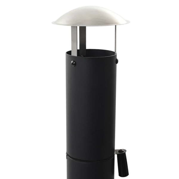 vidaXL Utomhus Träkol Pizza Ugn Fireclay Stone