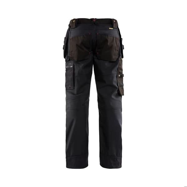 Blaklader X1500 softshell arbetsbyxor - svart