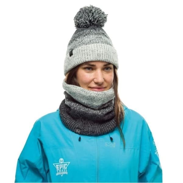 BUFF Masha stickad fleecemössa Grå mössor - Unisex/vuxen