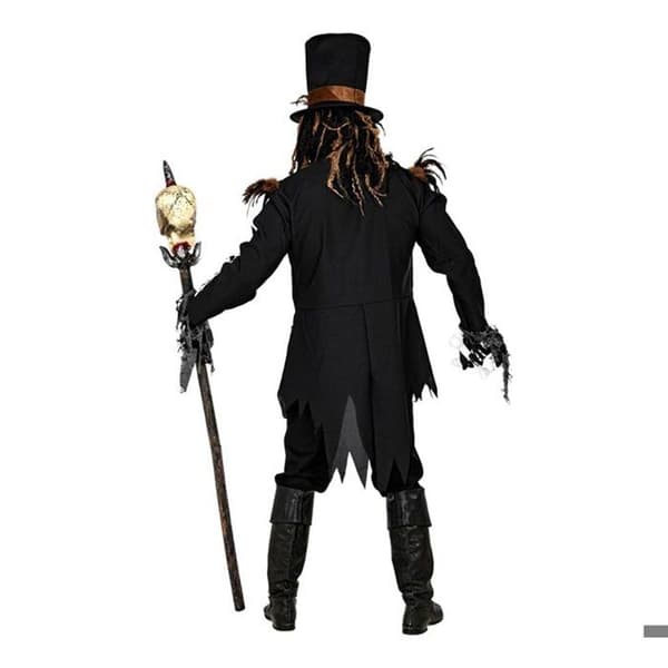 Voodoo trollkarl kostym - WIDMANN - Flerfärgad - Polyester - Inkluderar: jacka, väst, hatt