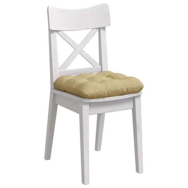vidaXL Sittkuddar 4 st Grön grå 45 x 45 cm 42015142