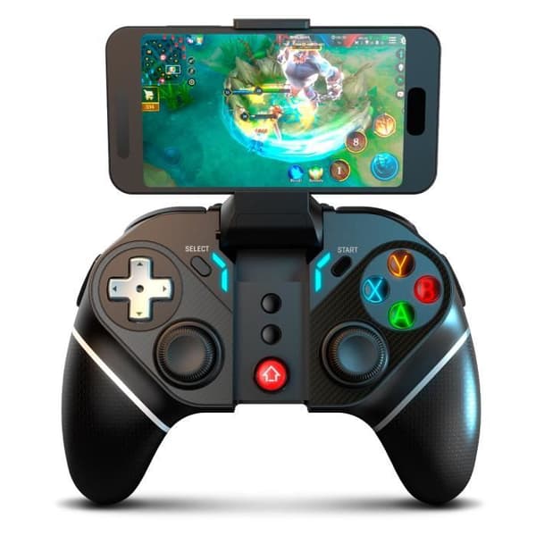 Gamepad - KROM - Krom Kexal - Bluetooth 5.0 - Kompatibel med PC/Nintendo Switch - Svart