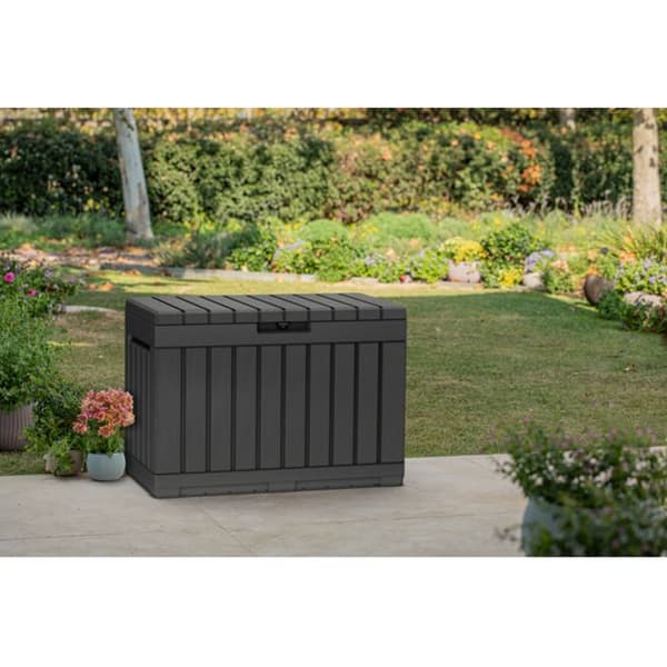 Förvaringslåda - Keter - Kentwood - Grafit - 190L - Utomhus