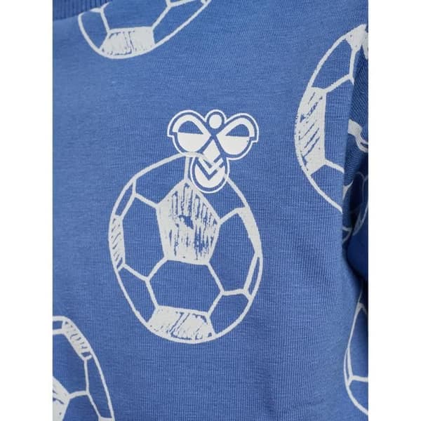 Hummel AOP babybody - nederländsk blå