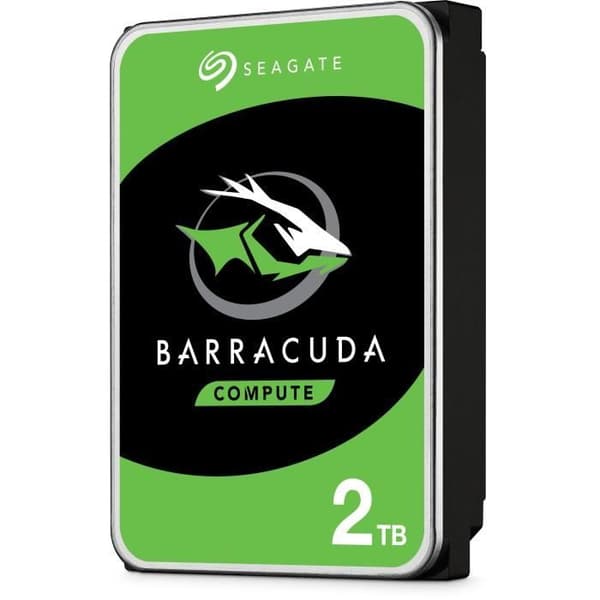 SEAGATE - Intern hårddisk HDD - BarraCuda - 2TB - 7200 rpm - 3,5"