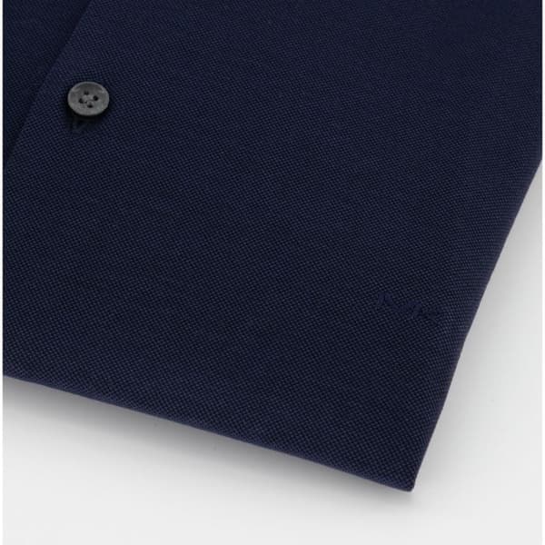 Slim piqué skjorta Michael Kors Solid