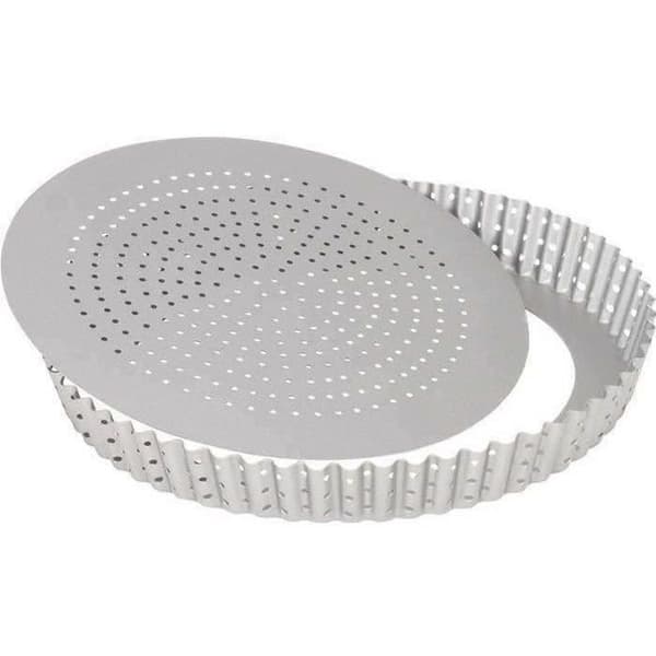 PATISSE Tårtform 24 cm perforerat non-stick stål
