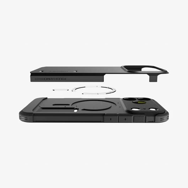 Coque Tough Armor MagSafe Apple iPhone 17 Pro Max - Svart