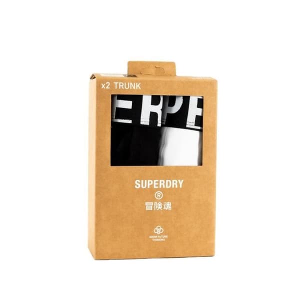 Superdry Kalsonger M3110345A 33B Svart - Herr